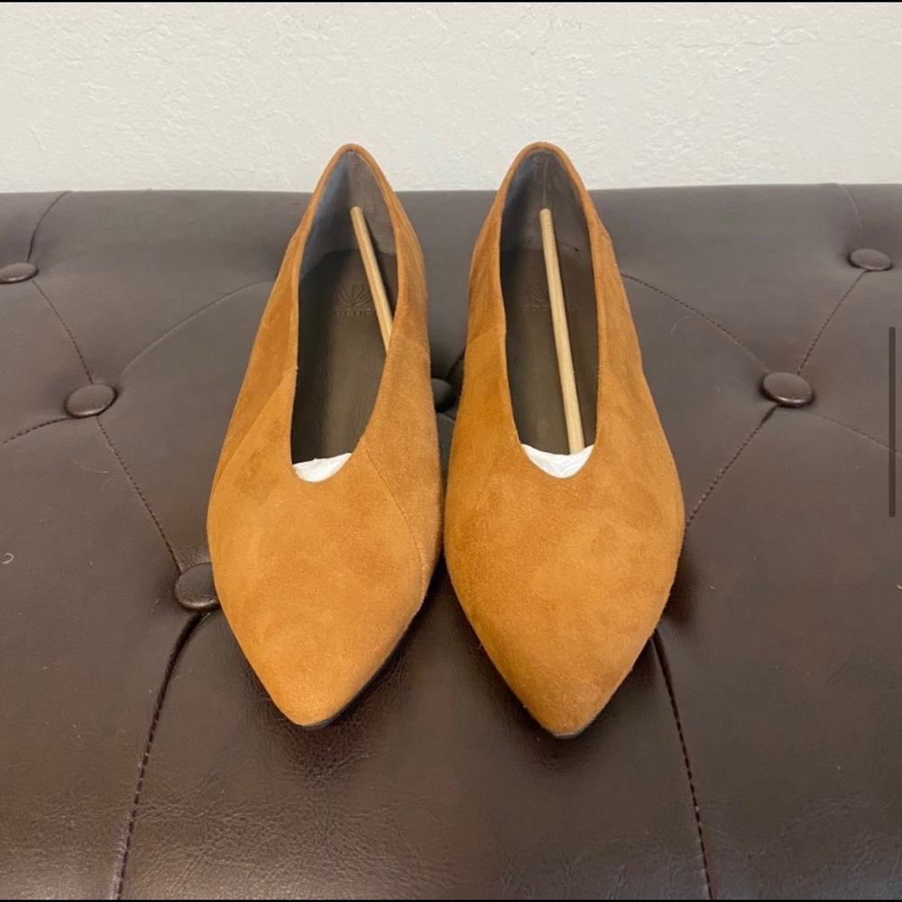 Coclico Dall suede pointed toe flat EU 38